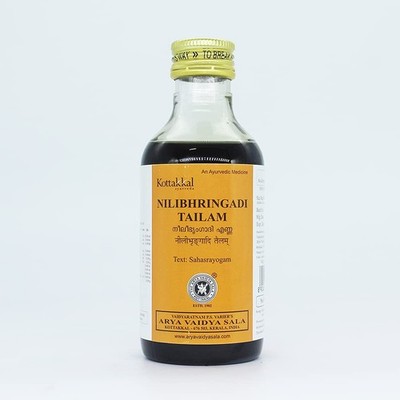 AVS Kottakkal Nilibhringadi Tailam Herbal Oil 200ml
