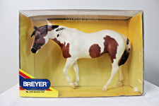 Breyer Horse #1231 NIB Limited Ed Savanna Dial Pinto-Bay Mare Indian Pony 2004