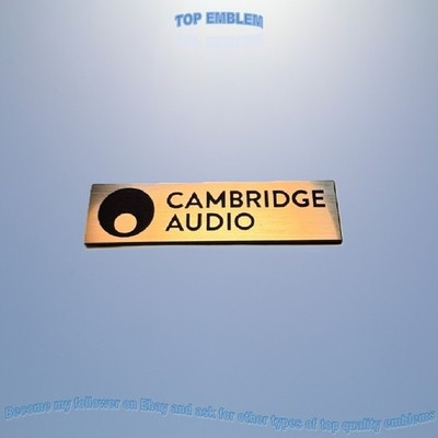 CAMBRIDGE AUDIO Emblem Abzeichen Ersatz Logo Aufkleber Sticker Tag Plakette