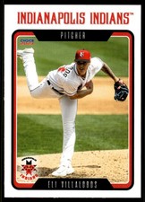 2023 Eli Villalobos MiLB Minor League Rookie Indianapolis Indians Pirates