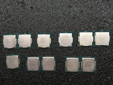Lot  of (11)  i5-i7  CPU