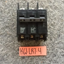 Siemens ITE BQ3B050, 50 Amp, 240 Volt, 3 Pole, Bolt On Circuit Breaker BQ