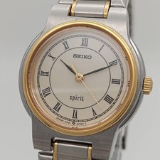 SEIKO Combi Roman Round Spirit Battery Operated Authentic Watch