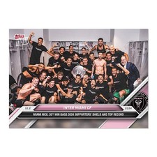 2024 MLS Topps NOW Card 140 - Inter Miami CF Supporters' Shield