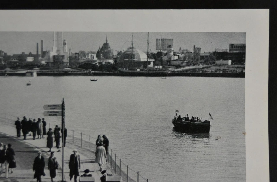 Impresión de arte antiguo Feria Mundial de Chicago Isla Norte 1933 Historia Americana Foto 4 de 4