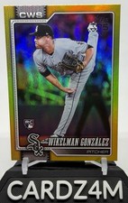 Wikelman Gonzalez - 2026 Topps Series 1 Yellow Foil #’337/399 (RC) White Sox
