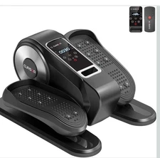 Cursor Fitness C5 Under Desk Electric Elliptical Machine-Black-12 Modes W/Remote