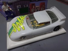1/24 slot car. parma 4'' flexi-2  s wasp. tested on wood track runs good. c pics