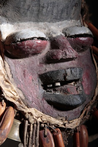 Masque africain masque Guéré 2314 - Photo 5 sur 11