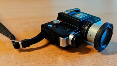 Minolta 110 Zoom SLR   Kult-Kamera für 110er Pocketfilm   Rarität   Vintage