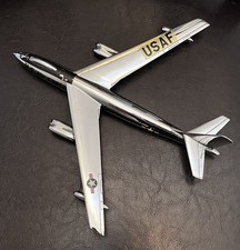 Maquette de bureau vintage chromée USAF Boeing B47 Stratojet avion bombardier sans support