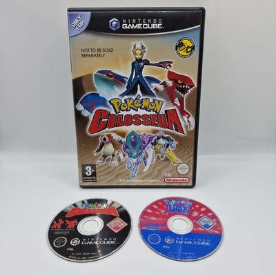 Pokemon Colosseum Pokemon Box Rubin Saphir für Nintendo Gamecube PAL