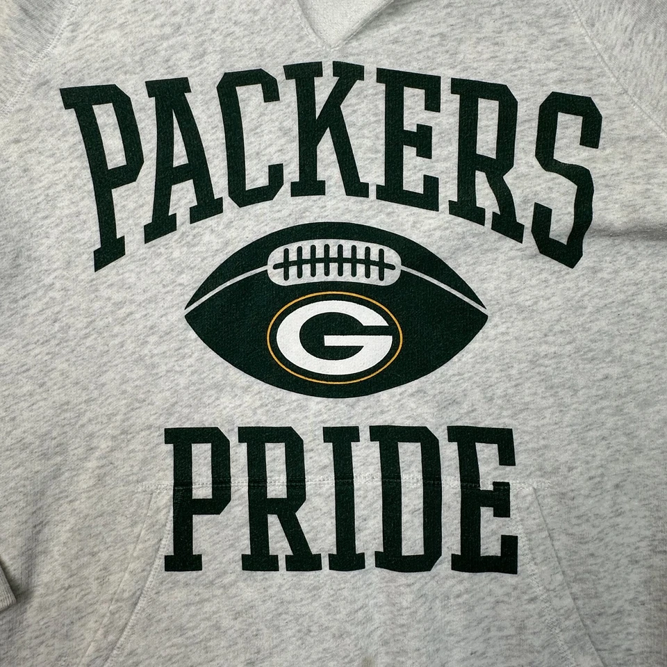 Victoria’s Secret ROSA Packers Pride Sudadera con Capucha Mujer Pequeña NFL Green Bay Gris Foto 3 de 4