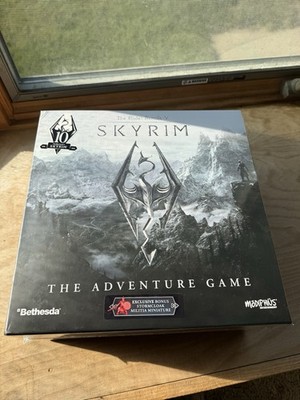 Skyrim Adventure Board Game 10th Anniversary Edition Sealed