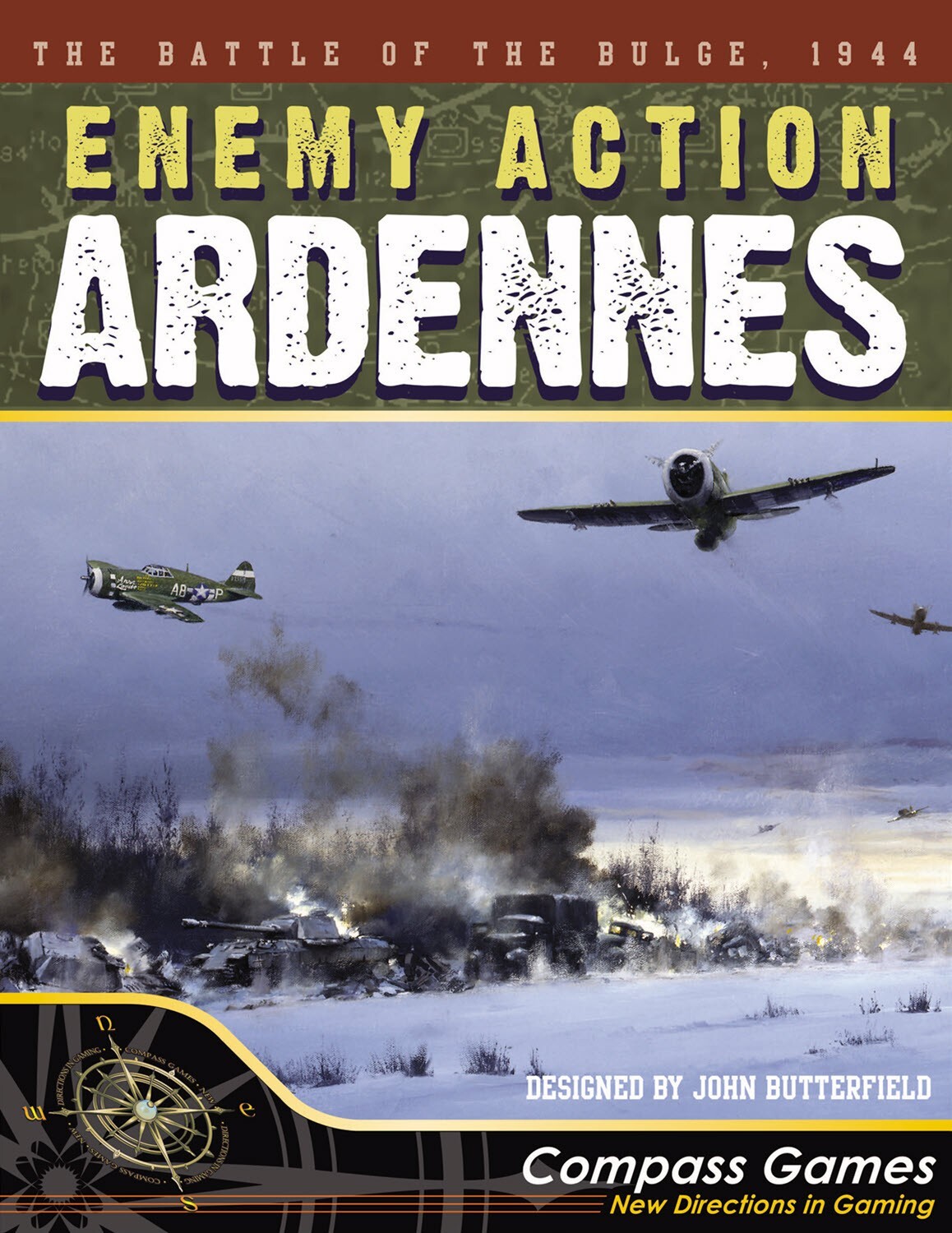 Игры с компасом Вражеские действия в Арденнах 19990₽
