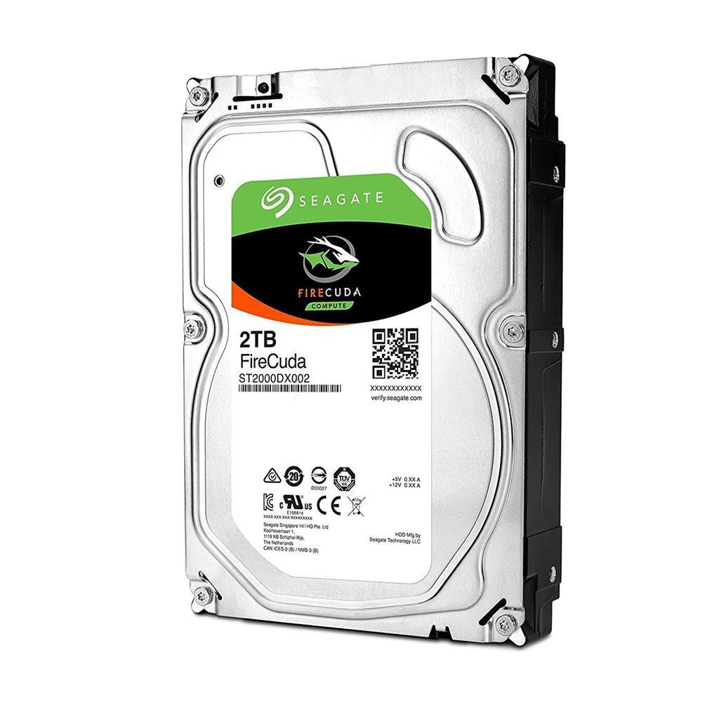 Seagate 2TB Internal Hard Drive 7200 RPM SATA III HDD - Main Image