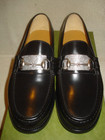 100% AUTHENTIC NEW MEN GUCCI KAVEH BLACK HORSEBIT DRIVERS/LOAFERS UK 10/ US 11 — photo 8