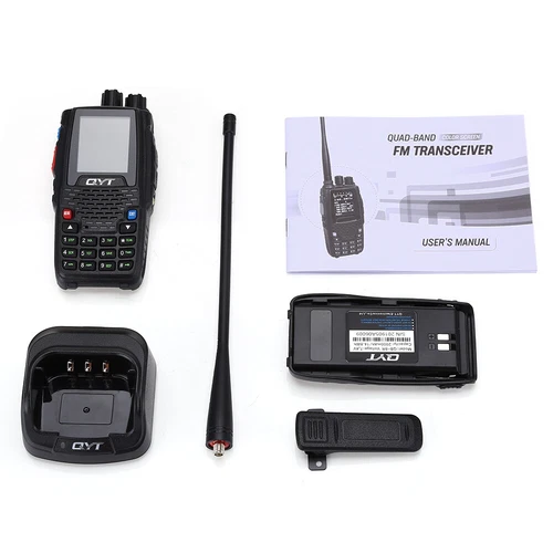 Radio bidireccional QYT KT-8R cuatro bandas 5W 200 canales VHF UHF transceptor de mano - Imagen 13 de 13