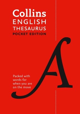 English Pocket Thesaurus : The Perfect Portable Thesaurus, Paperback by Colli...