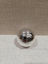 PALLINA ARGENTATA albero di Natale pallina vintage vetro