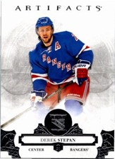 2017-18 Artifacts Hockey Card #25 Derek Stepan Rangers 