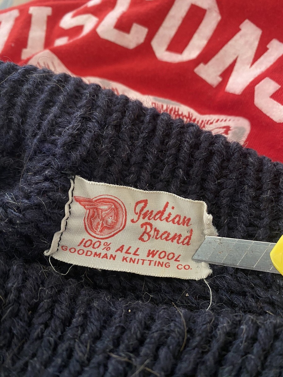 トップス 40s 50s Vintage Indian Brand Sweater 40s 50s Vintage Indian Brand Sweater