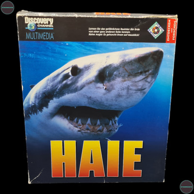 Discovery Channel Haie IBM PC Spiel Big Box