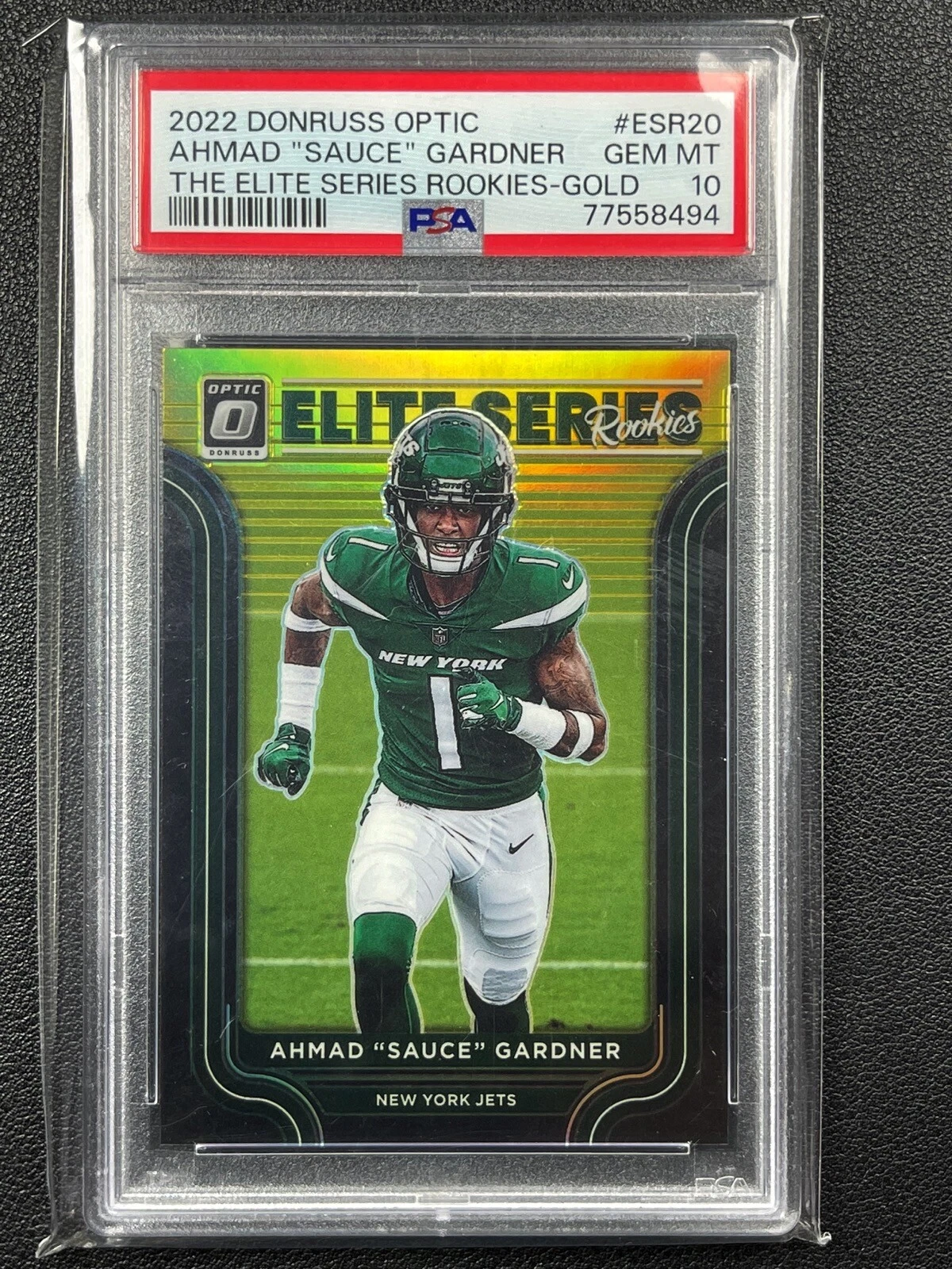 Sauce Gardner Panini Donruss Optic the Elite Series Rookies #ESR20 Gold