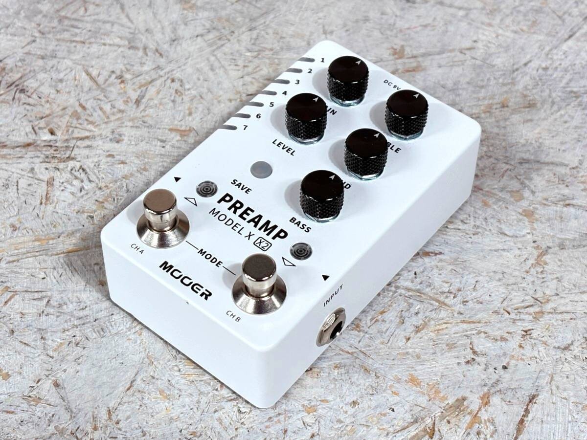 USED MOOER PREAMP MODEL X2 Guitar Effects Preamps Free
