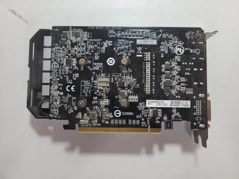 Gigabyte AMD Radeon Rx 460 2GB GDDR5 Desktop Graphics Card #0031 - Image 2 of 4