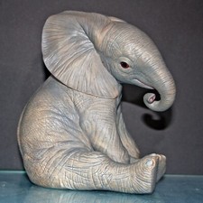 Lenox African Elephant Calf 1991 6x5 inch Pristine