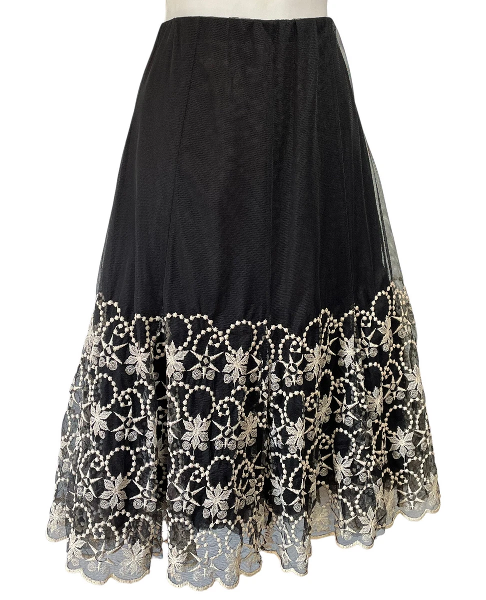 Dressy black cheap skirt
