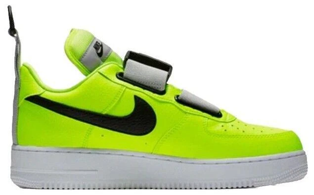 ナイキNIKE AIR FORCE 1 LV8 UTILITY VOLT Nike Air Force 1 Lv8 Utility 'Volt & Wolf Grey & White' Release