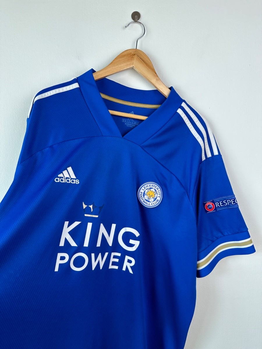 adidas Leicester City シャツ Lサイズ LEICESTER CITY jersey King Power shirt adidas 2018 gray