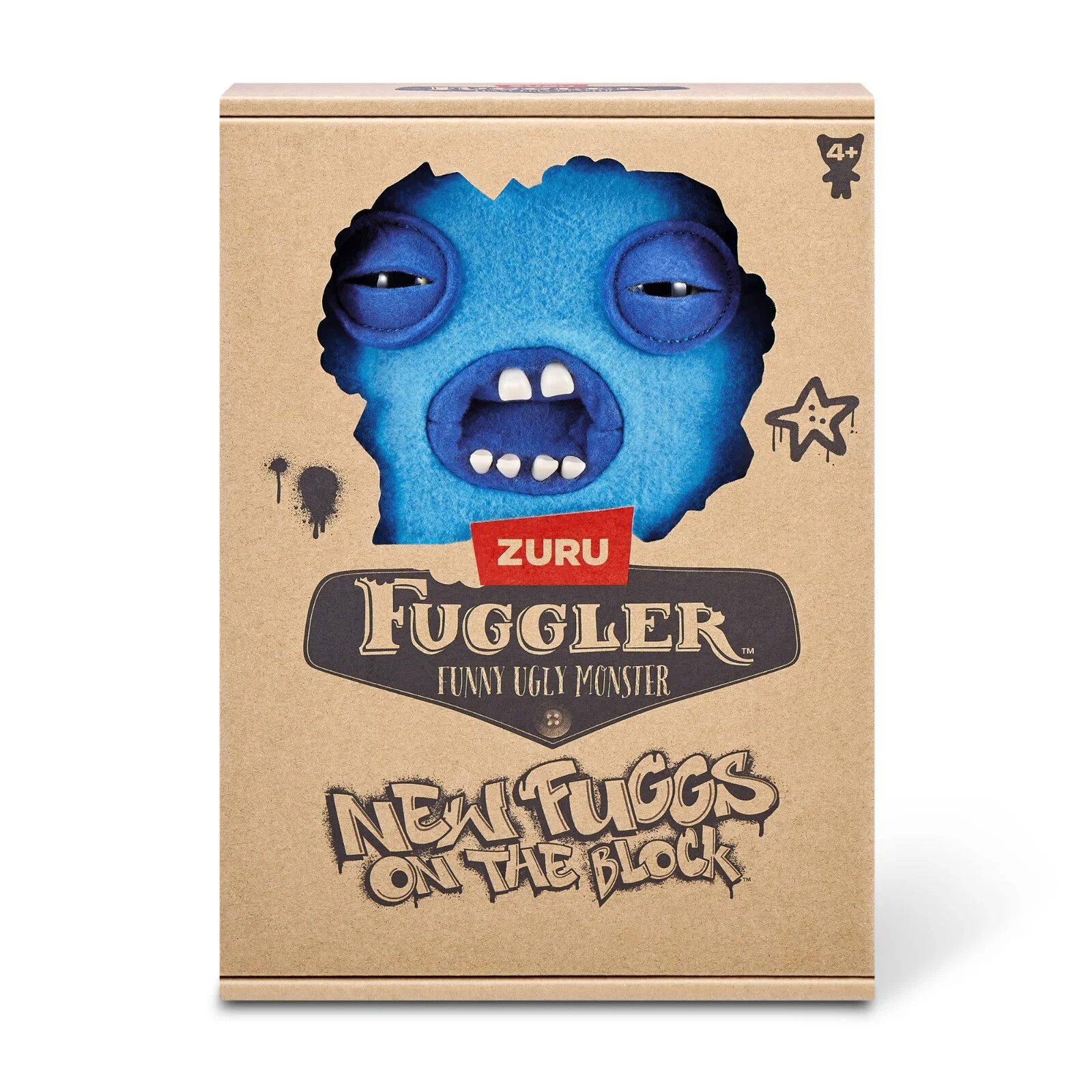 ZURU Fuggler NEW FUGGS ON THE BLOCK Cod Father Funny Ugly Monster READ!!!!!