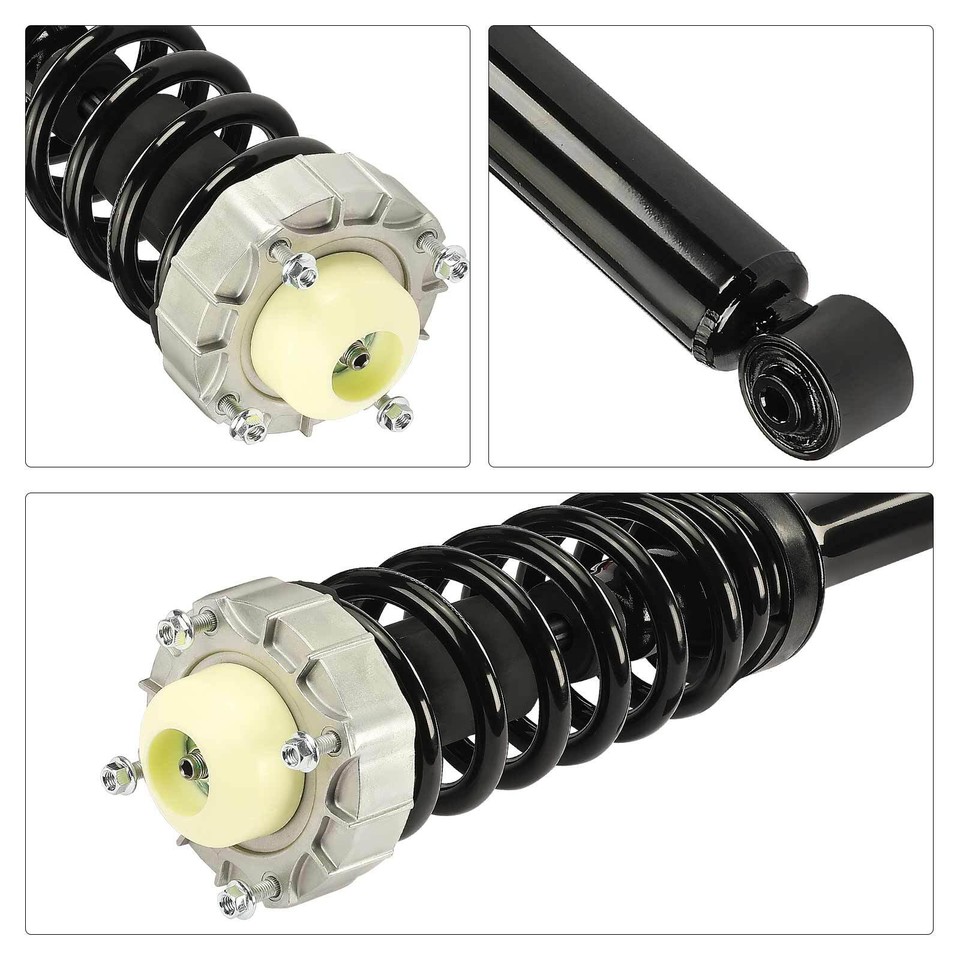2pcs Rear Complete Strut & Coil Spring Assembly for Audi Q7 2007-2015 ...