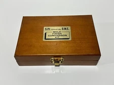 SPI Official DME Mold Finish Comparison Kit Set in Wood Case
