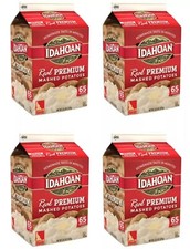 4PK- Idahoan Mashed Potatoes Easy Instant Tasty Homemade Food Bulk Box 4X 3.25Lb