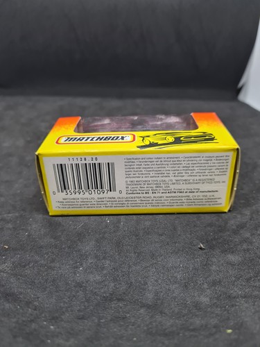 New And Sealed Matchbox Superfast # 28 Mustang Mach 3 (1993) Vintage Diecast Car - Picture 7 of 7