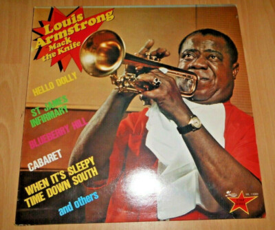 Vinyl LP Louis Armstrong Mack the knife and others