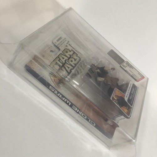 Star Wars AFA U85 MACE WINDU Clone Wars Collection #48 Army Of The Republic CW - Picture 3 of 6