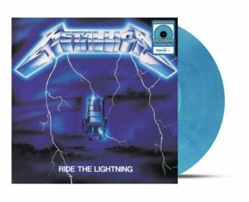 Metallica Ride The Lightning (WM Exclusive Electric Blue Vinyl, 2021) - Picture 1 of 1