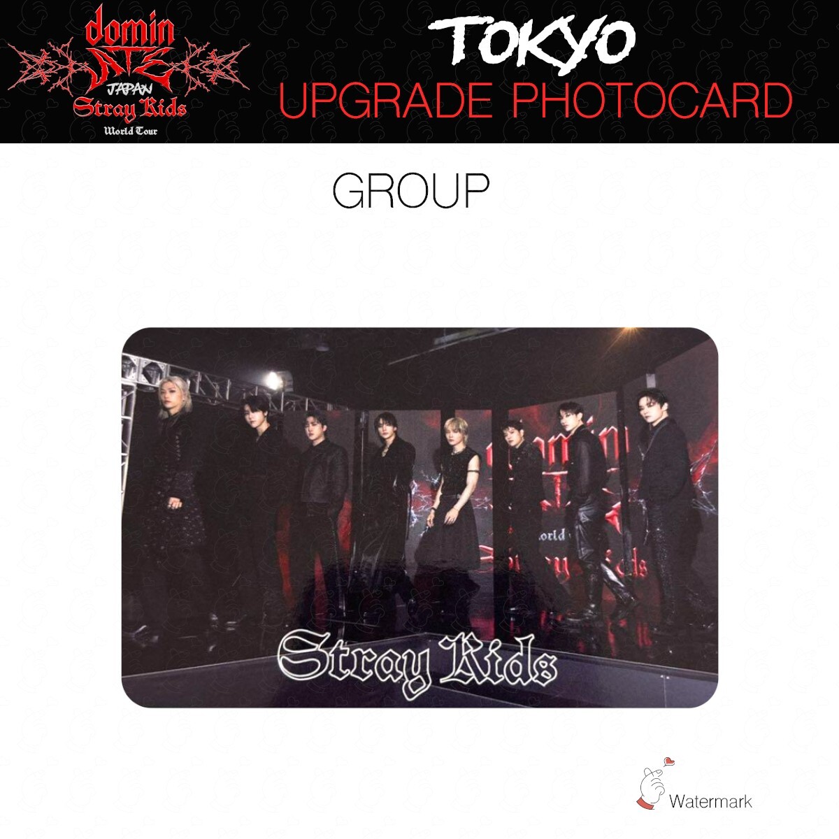 Stray Kids World Tour dominATE JAPAN dominATE Sheet 樂