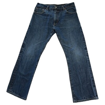 Levis Mens 517 Bootcut Jeans W36 L30 Denim Medium Wash Blue | eBay