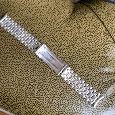 Vintage Universal Geneve 19mm Stainless Steel Bracelet Fits Vintage Universal Geneve 19mm Stainless Steel Bracelet Fits