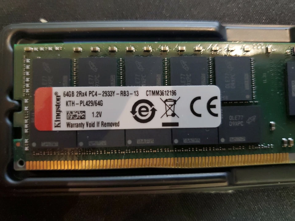 Kingston KTH-PL429/64G - 64GB Memory Module Equiv: HP: P00930-B21 - Image 2 of 3