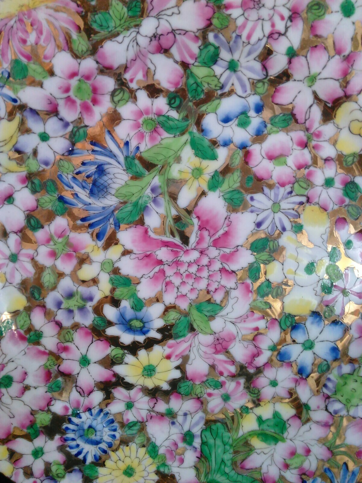 RARE Vintage Princess House Decorative Plate HAND PAINTED PORCELAIN