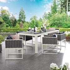 Modway Stance Outdoor Patio Woven Rope 7-Piec...