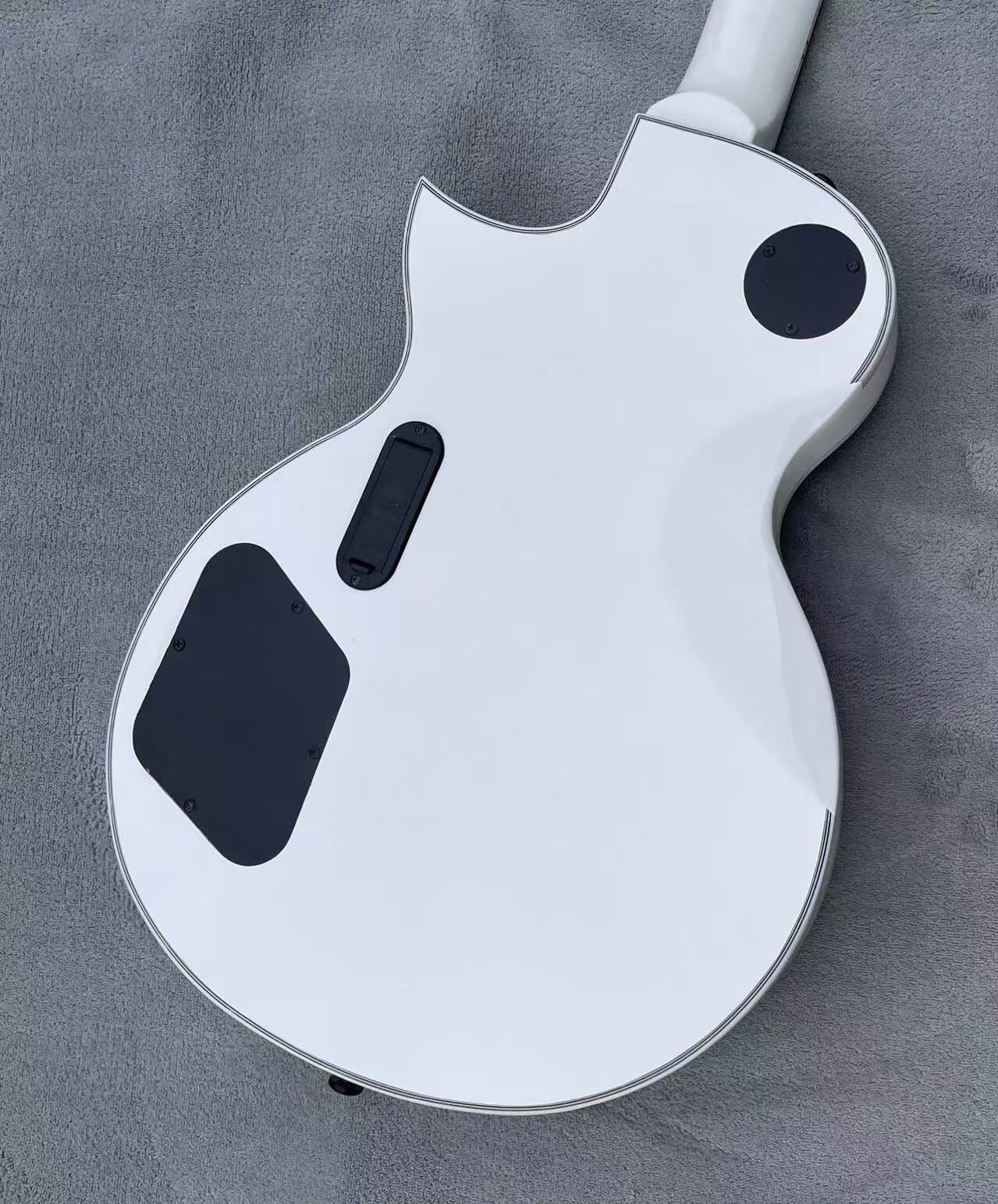 Custom ES Electric Guitar Actice Pickups Bone Nut Glossy Finished Guitarra