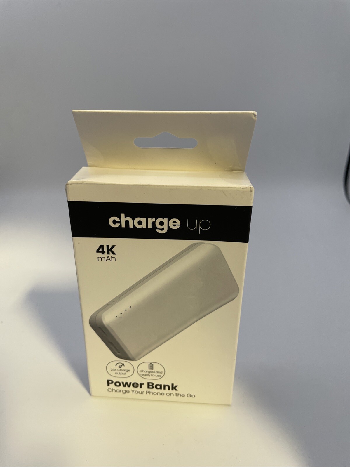 Power Bank Charge Up 4K White-image